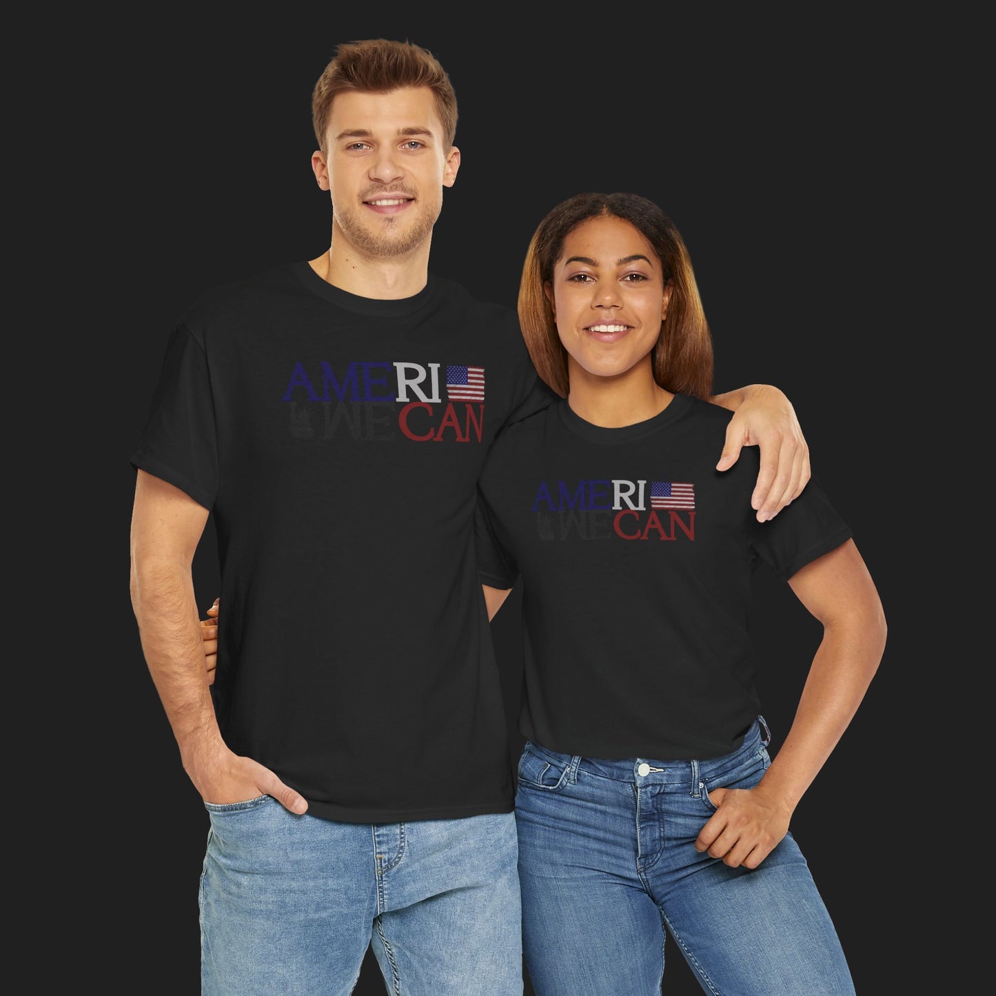"WE CAN" (AMERICAN) TEE