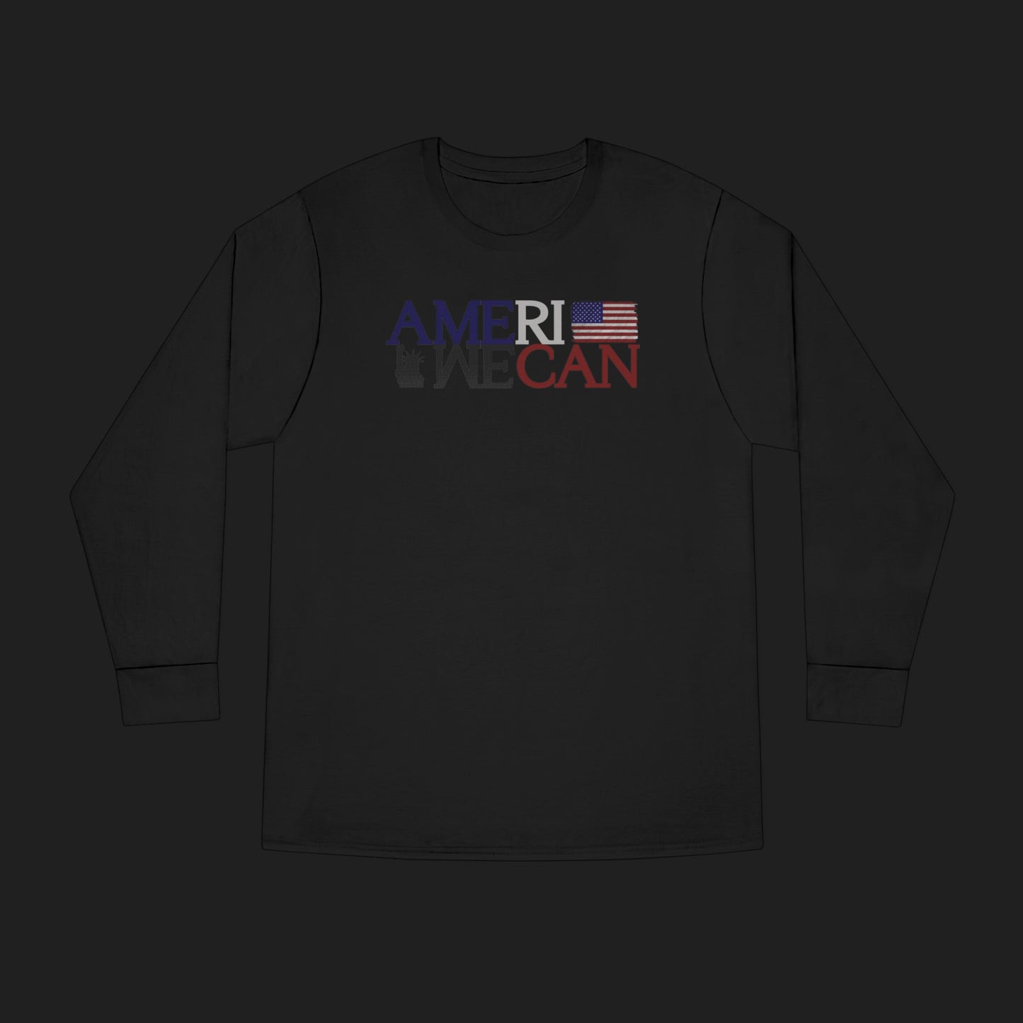 "WE CAN" (AMERICAN) LONG SLEEVE TEE
